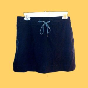 Speedo Swim Skort Skirt Size Small Black Tennis Pickleball Bikini Sports Summer